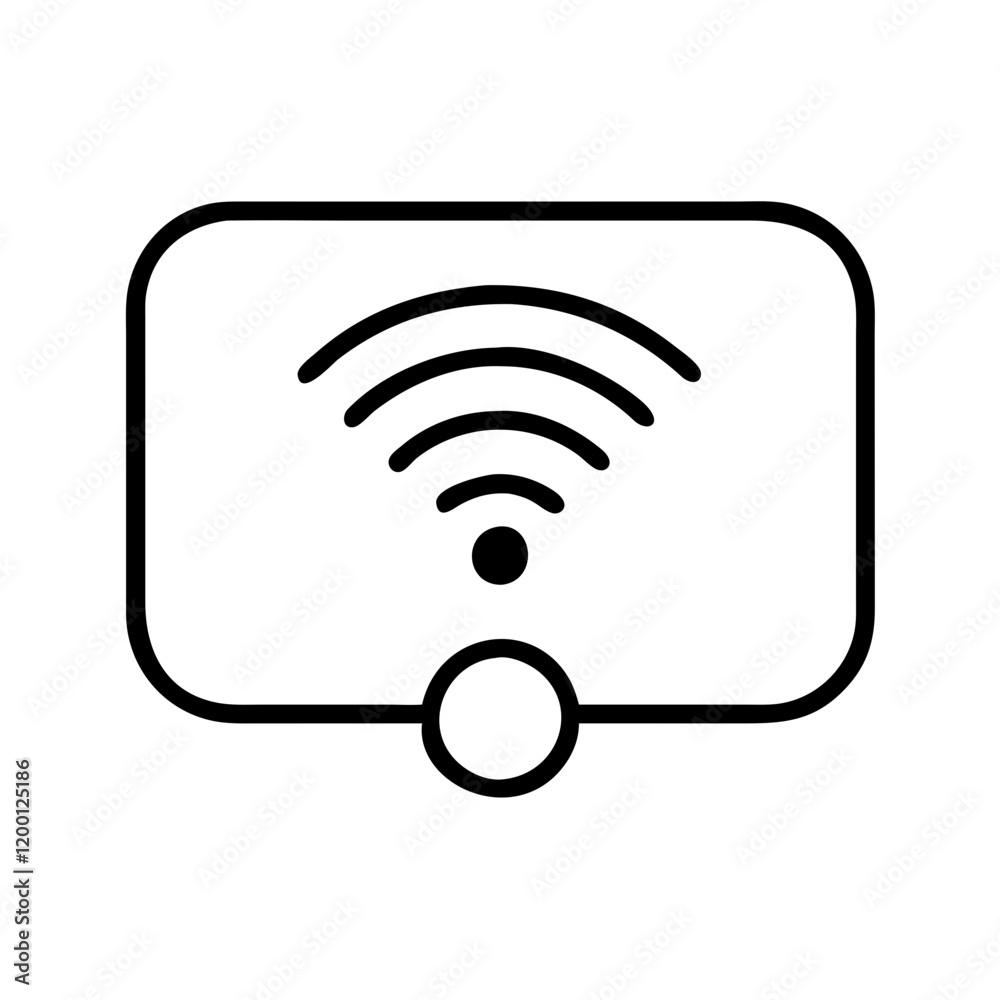 grey wireless icon, grey wireless line art - simple line art of grey wireless, perfect for grey wireless logos and icons and themed design grey wireless icon, grey wireless line art - simple line art of grey wireless, perfect for grey wireless logos and icons and themed design