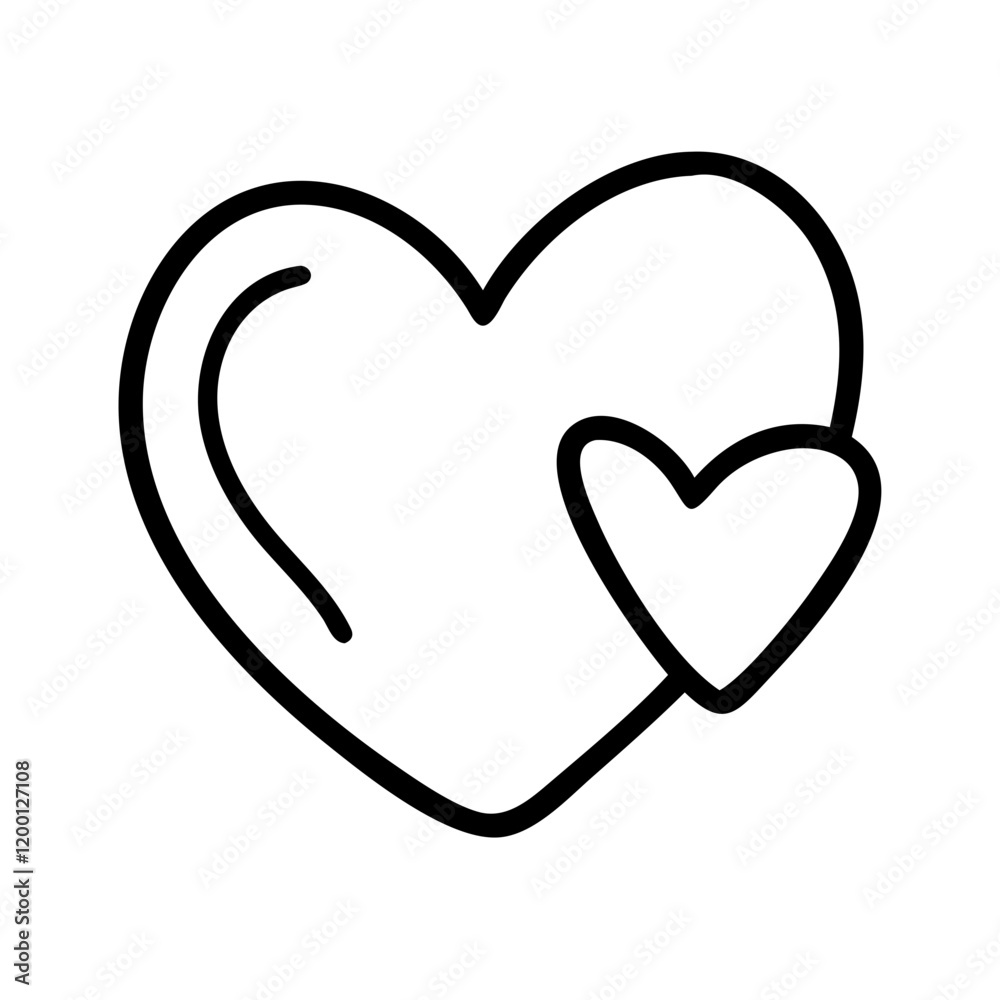 hand drawn heart icon, hand drawn heart line art - simple line art of hand drawn heart, perfect for hand drawn heart logos and icons and themed design hand drawn heart icon, hand drawn heart line art - simple line art of hand drawn heart, perfect for hand drawn heart logos and icons and themed design