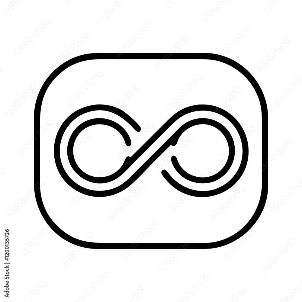infinity icon, infinity line art - simple line art of infinity, perfect for infinity logos and icons and themed design infinity icon, infinity line art - simple line art of infinity, perfect for infinity logos and icons and themed design