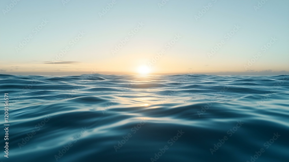 Obraz premium Stunning seascape with sea water view and great sky