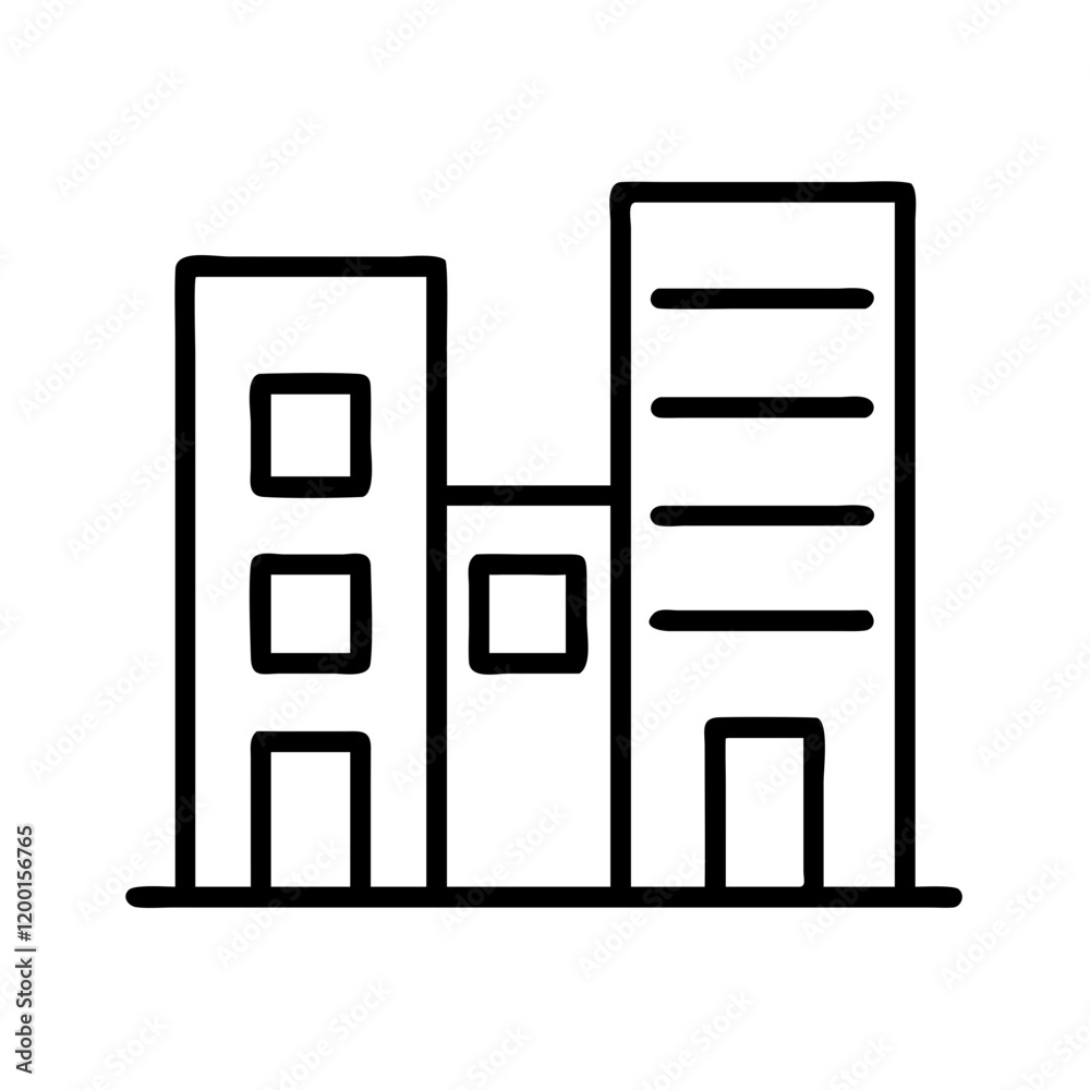 minimalistic buildings icon, minimalistic buildings line art - simple line art of minimalistic buildings, perfect for minimalistic buildings logos and icons and themed design minimalistic buildings icon, minimalistic buildings line art - simple line art of minimalistic buildings, perfect for minimalistic buildings logos and icons and themed design