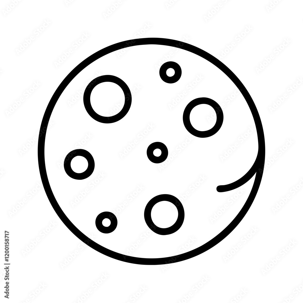 moon flat icon, moon flat line art - simple line art of moon flat, perfect for moon flat logos and icons and themed design moon flat icon, moon flat line art - simple line art of moon flat, perfect for moon flat logos and icons and themed design