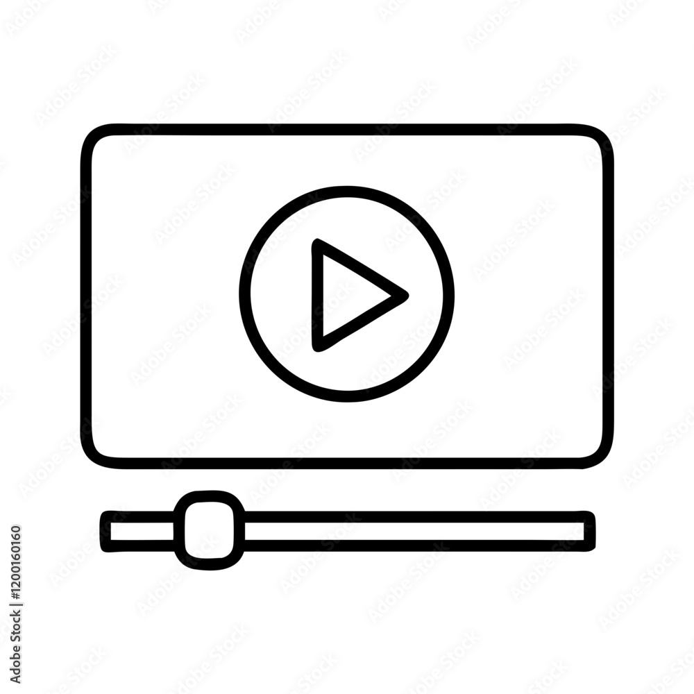 multimedia icon, multimedia line art - simple line art of multimedia, perfect for multimedia logos and icons and themed design multimedia icon, multimedia line art - simple line art of multimedia, perfect for multimedia logos and icons and themed design