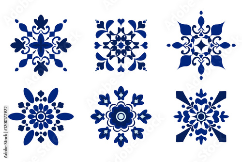 Pattern vector illustration A calm and elegant work of art with flowers blooming in bright and delicate hues. traditional design pattern For tiles, fabrics, backgrounds, carpets, wallpapers, textiles.