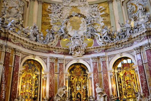 Basilica of Saint Anthony of Padua. The chapel of the relics of Saint Anthony.   Padua. Italy. photo