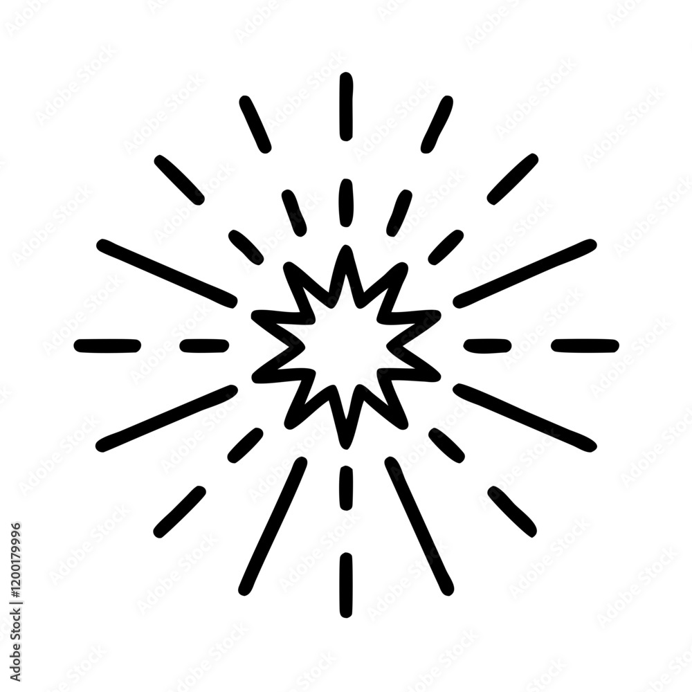 retro burst icon, retro burst line art - simple line art of retro burst, perfect for retro burst logos and icons and themed design retro burst icon, retro burst line art - simple line art of retro burst, perfect for retro burst logos and icons and themed design
