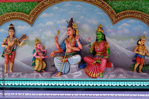 Photography Sri Maha Mariamman Hindu Temple  founded in 1873