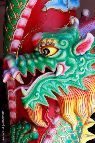 Photography Guan Di chinese taoist Temple in Chinatown