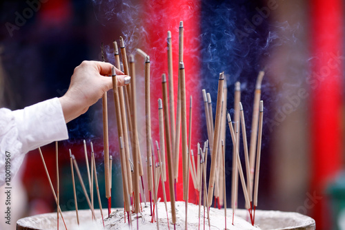 Photography Guan Di chinese Temple in Chinatown