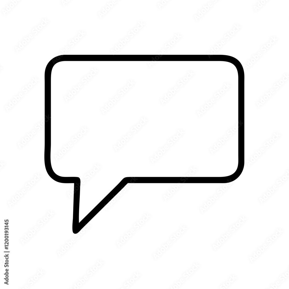 speech bubble icon, speech bubble line art - simple line art of speech bubble, perfect for speech bubble logos and icons and themed design speech bubble icon, speech bubble line art - simple line art of speech bubble, perfect for speech bubble logos and icons and themed design