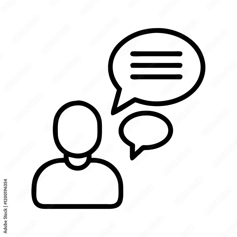 talking icon, talking line art - simple line art of talking, perfect for talking logos and icons and themed design talking icon, talking line art - simple line art of talking, perfect for talking logos and icons and themed design
