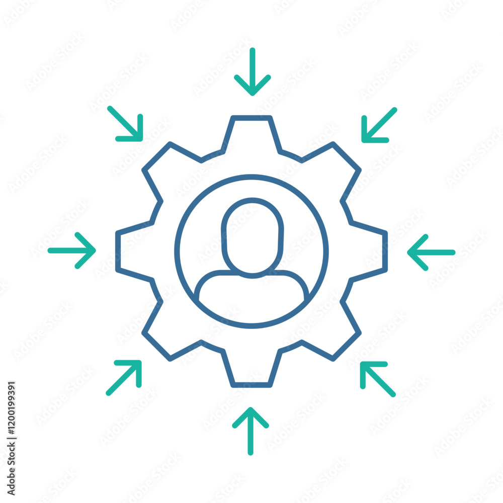 Personalization – Targeted Gear Representing AI-Driven Tailored Solutions Personalization – Targeted Gear Representing AI-Driven Tailored Solutions