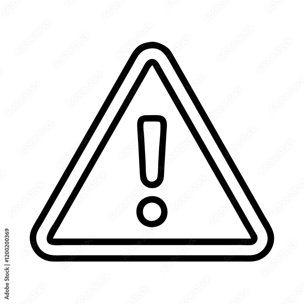 triangular warning hazard icon, triangular warning hazard line art - simple line art of triangular warning hazard, perfect for triangular warning hazard logos and icons and themed design triangular warning hazard icon, triangular warning hazard line art - simple line art of triangular warning hazard, perfect for triangular warning hazard logos and icons and themed design