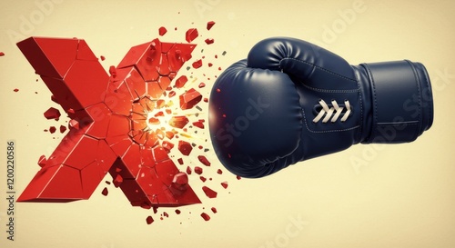 Boxing Glvoe, Hitting your mark, punching the x, x marks the spot, accuracy and following through