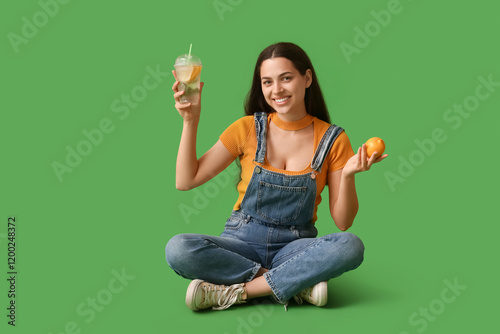 Beautiful young happy woman...