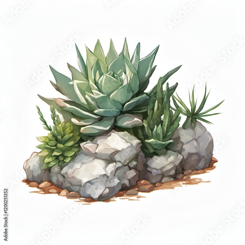 Succulent in Rocky Habitat