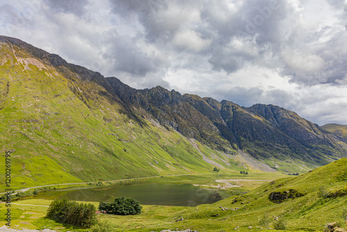 Aonach Eagach Ridge, Glencoe, Scotland photo