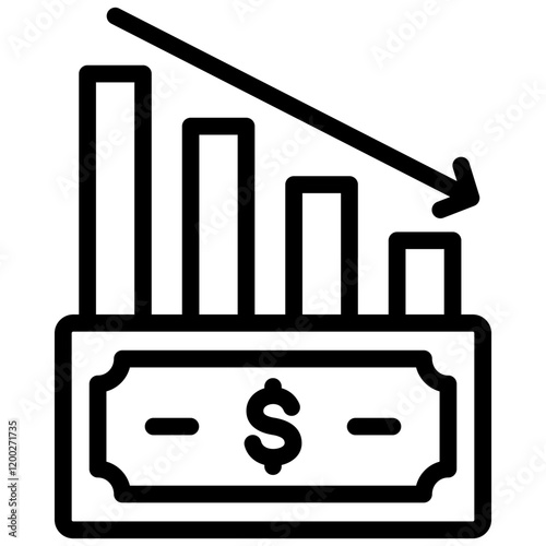 Solvency Outline Icon