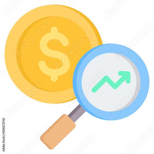 Forecasting Flat Icon