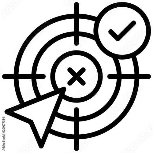 Tolerance Outline Icon