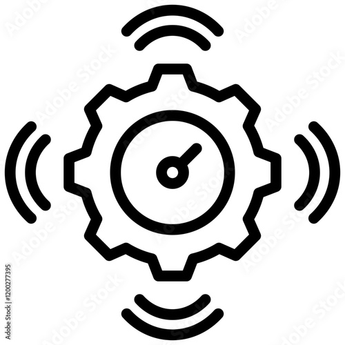 Sensitivity Outline Icon