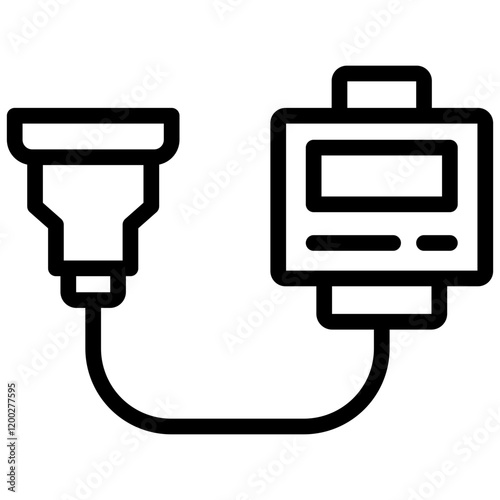 Transducer Outline Icon photo