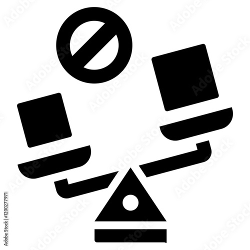 Bias Glyph Icon