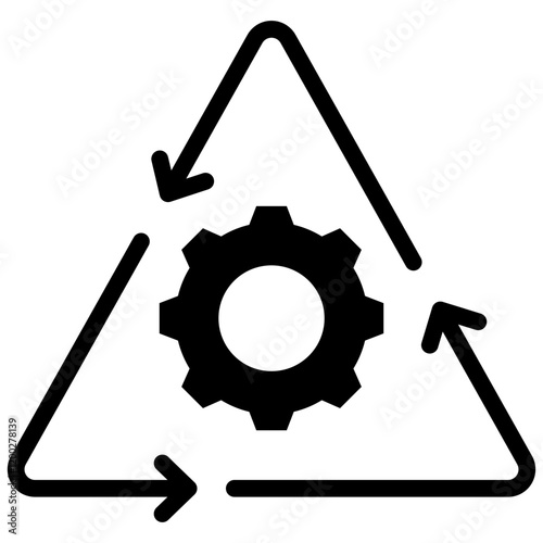Reproducibility Glyph Icon
