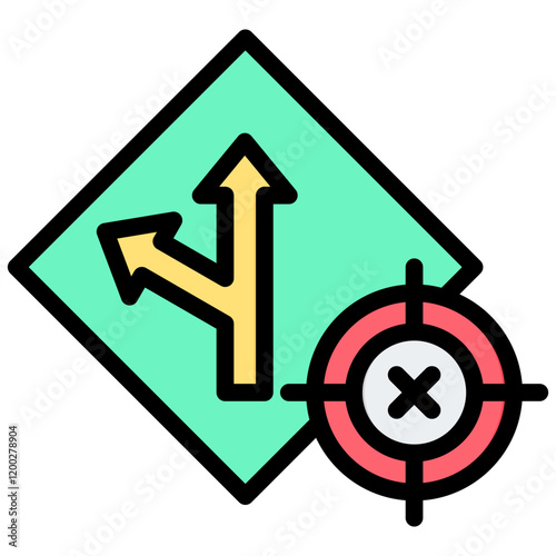 Deviation Outline Color Icon
