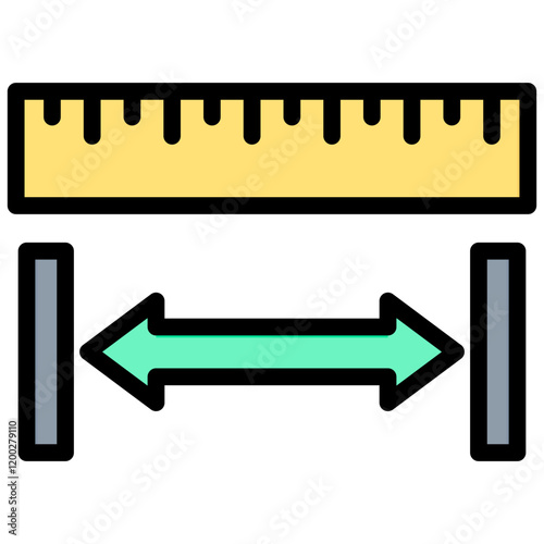 Range Outline Color Icon