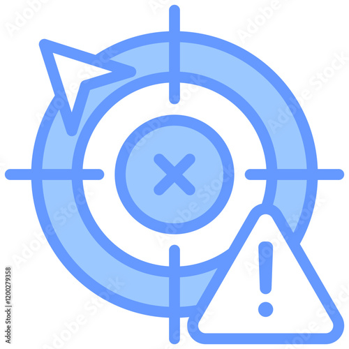 Error Blue Icon