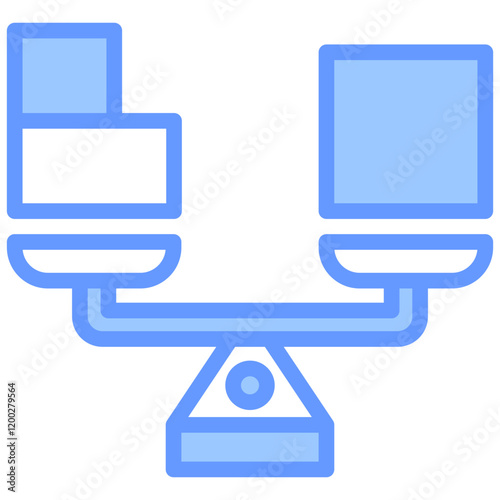 Stability Blue Icon