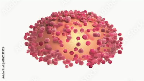 cryptococcus alth rendering 3d critical fungi threatening priority neoformans pathogens aids biology bud fruitbody disease fungal fungal fungal hiv human illustration immune infection inflammation photo