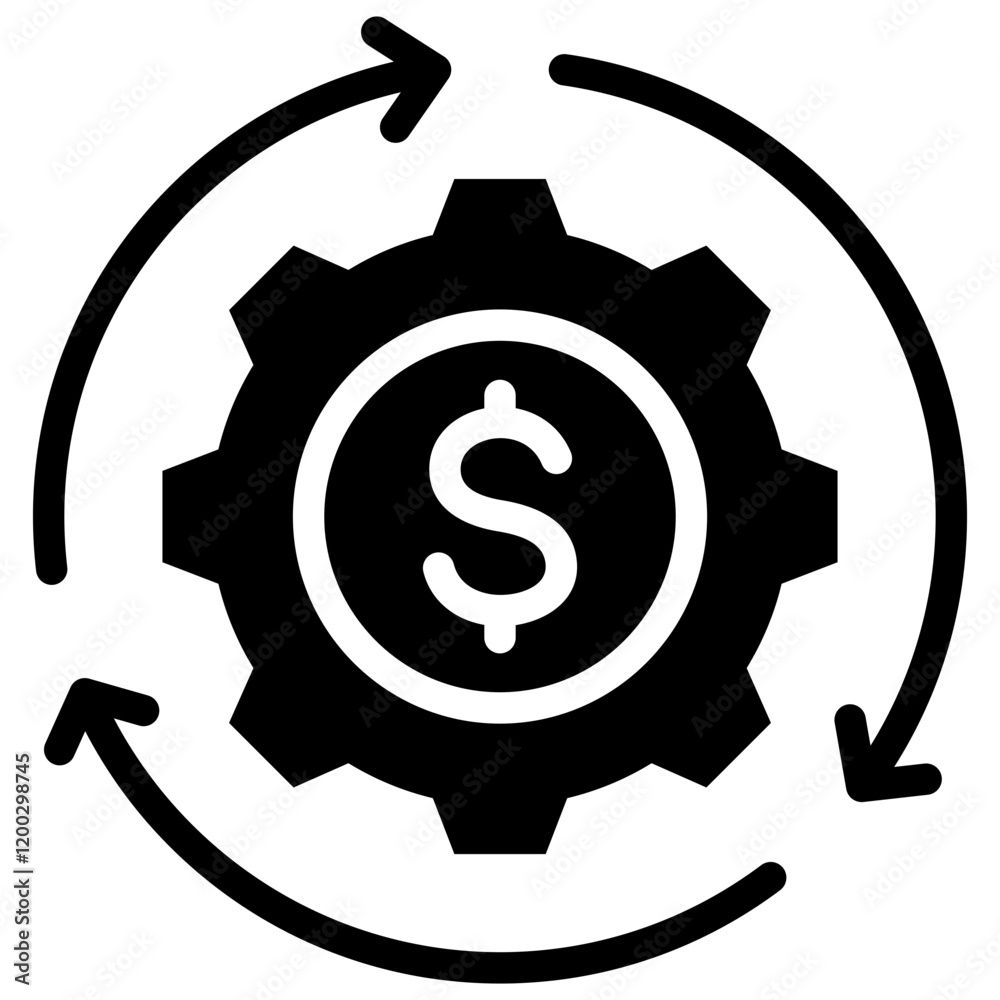 Automation Glyph Icon