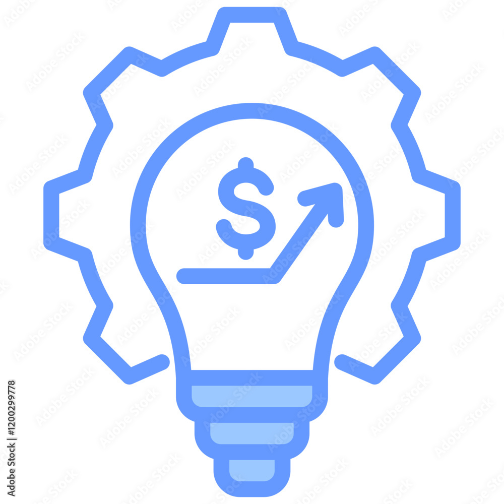 Development Blue Icon