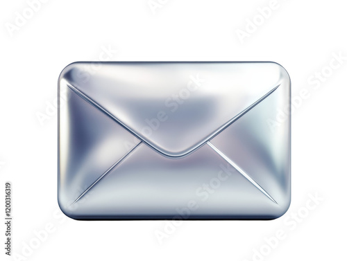 Isolated Metallic Silver Envelope