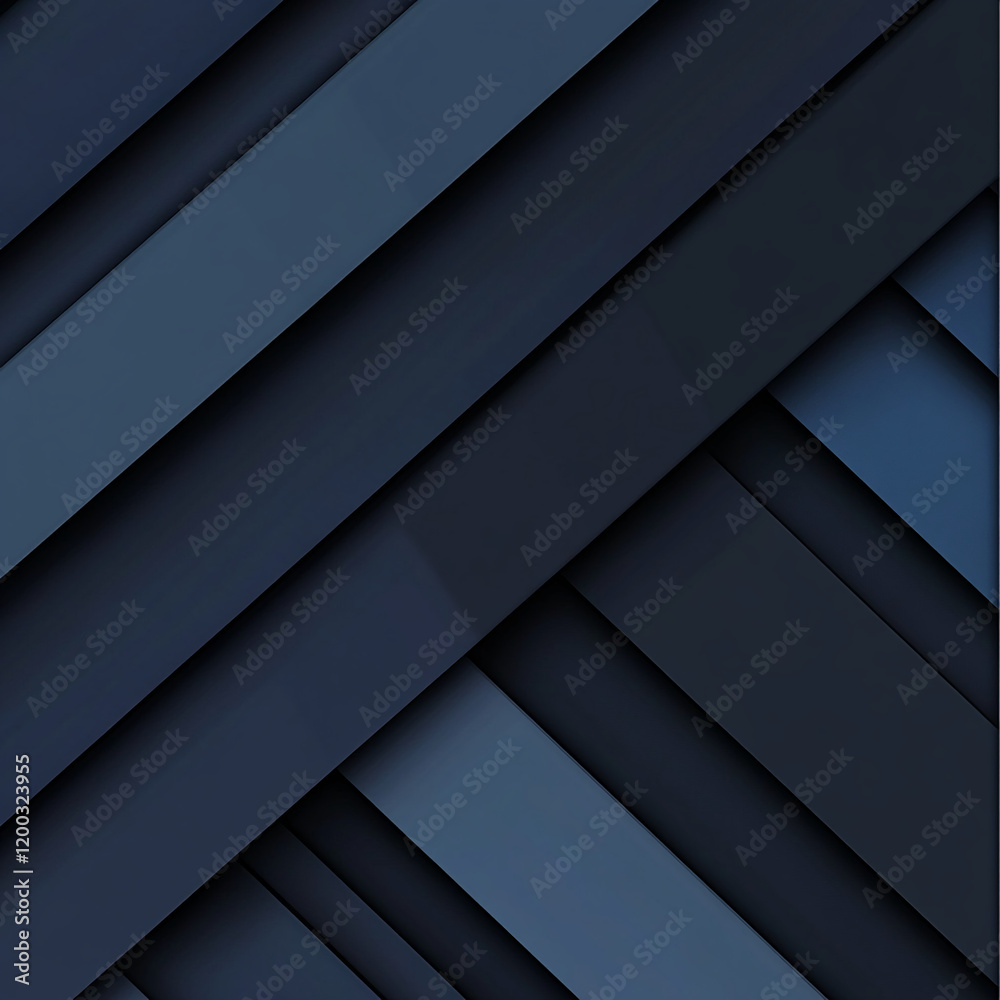 Abstract diagonal geometric design in dark blue tones Abstract diagonal geometric design in dark blue tones