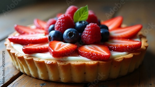 Berrylicious: A Fresh Fruit Tart