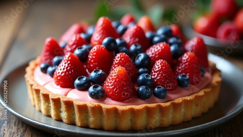 Berrylicious: A Fresh Fruit Tart
