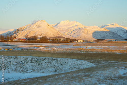 Iceland in the winter