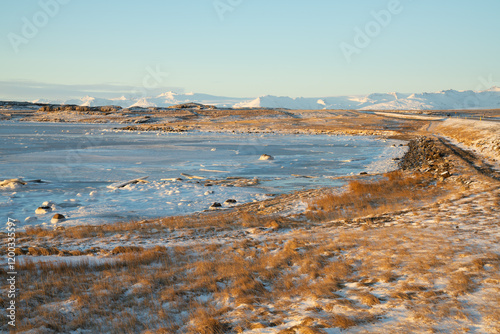 Iceland in the winter