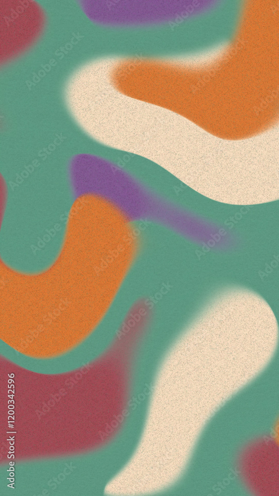 Fototapeta premium Colorful Swirls Background