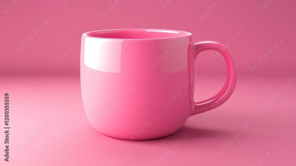 3D pink minimalist coffee mug icon with a sleek and modern look. Suitable for beverage, coffee, or kitchen-related digital projects and designs. 3D pink minimalist coffee mug icon with a sleek and modern look. Suitable for beverage, coffee, or kitchen-related digital projects and designs.