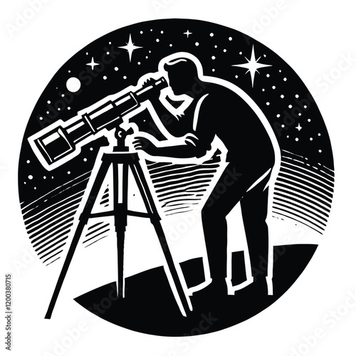 Stargazing Silhouette