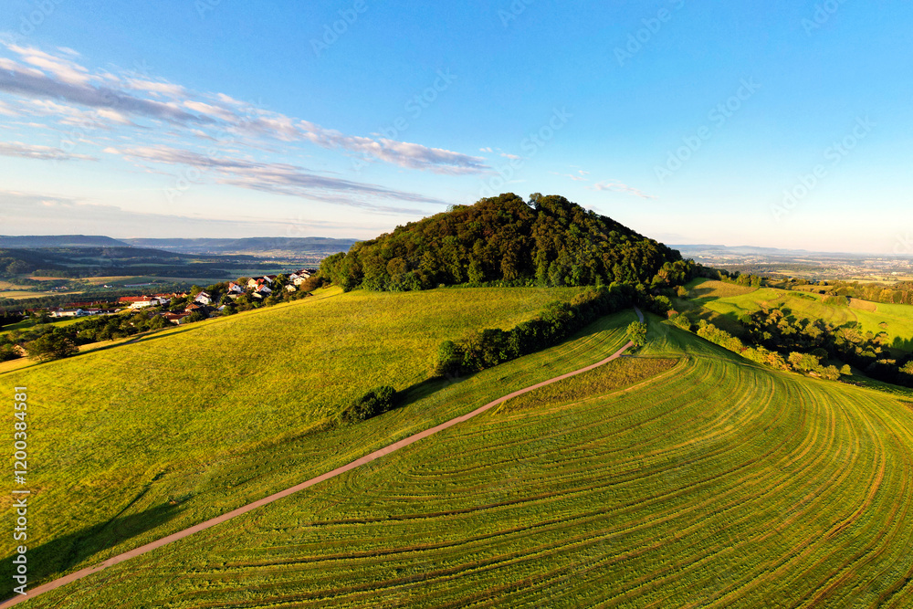 Fototapeta Hohenstaufen Luftbild