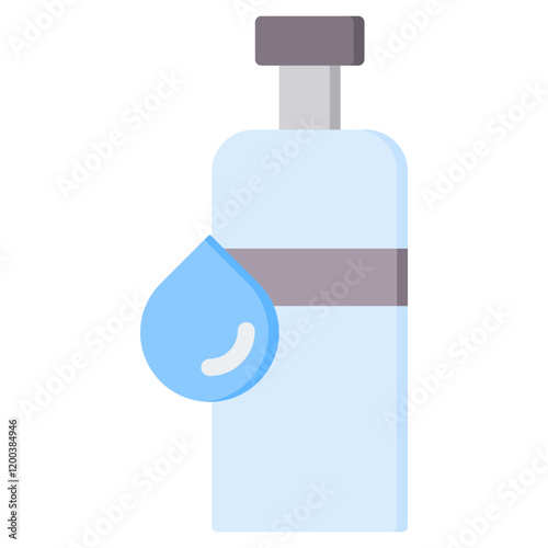 Mineral Water Flat Icon