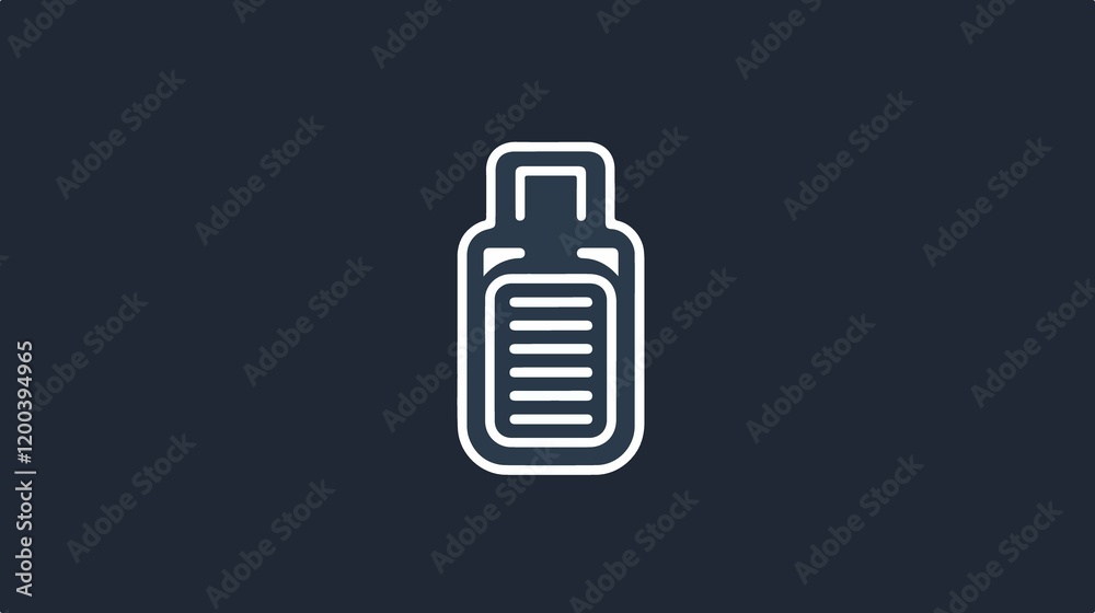 Car Pedal Outline Icon Isolated Flat Vector Car Pedal Outline Icon Isolated Flat Vector