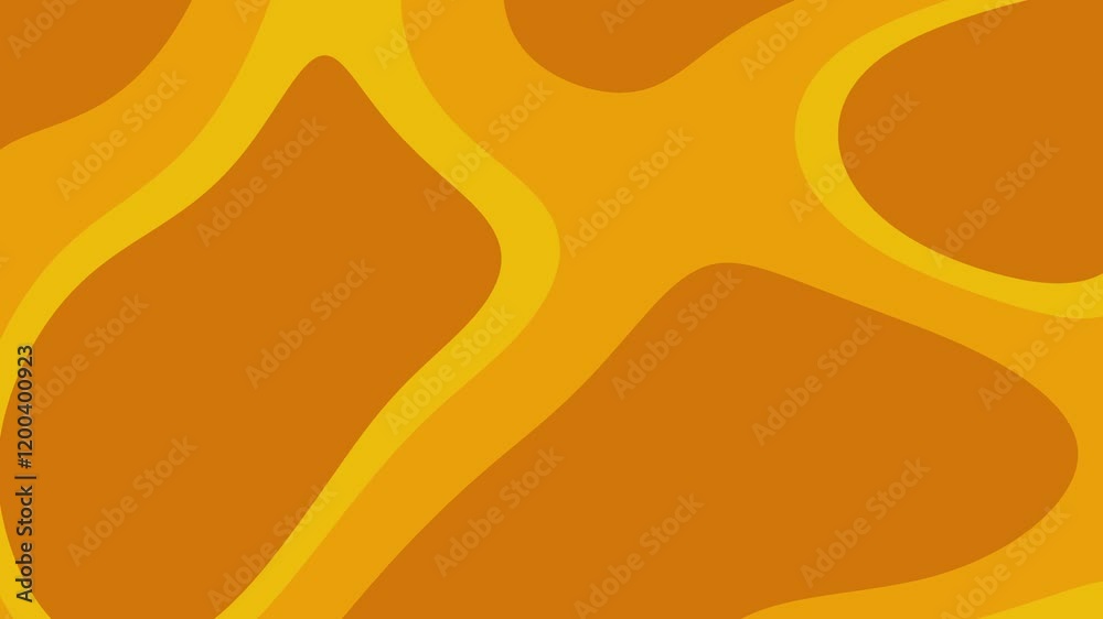 Vibrant yellow and orange gradient background for presentation slides, design projects, or video editing templates