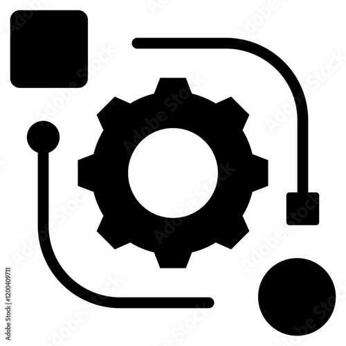 Transformation Glyph Icon