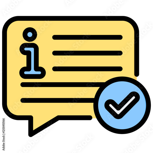 Advice Outline Color Icon